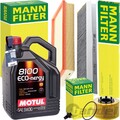 MANN INSPEKTIONSPAKET+MOTUL 5W-30 MOTORÖL passend für 2.0+2.2 TDCI FORD MONDEO 3