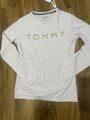 Tommy Hilfiger Mädchen rosa Langarm T-Shirt Bluse für 12-14 Jahre neu mit Etikett