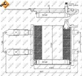 Klimakondensator Klimaanlage für VW Seat Polo Van III NRF 35367 1994 - 2005