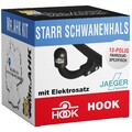 Für Peugeot Partner II 08-18 Hook Anhängerkupplung starr mit 13pol spezifisch