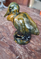 Keramik Figur Vogel Pelikan Cadinen