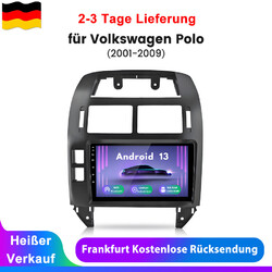 Android 13 Autoradio Für Volkswagen Polo 2001-2009 GPS Nav WIFI Carplay BT 1+32G