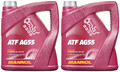 8l Mannol 8212 ATF AG55 Automatikgetriebeöl 2x4l verwendbar für VOLVO 1161640