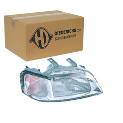 DIEDERICHS HALOGEN SCHEINWERFER CHROM RECHTS passend für HONDA CIVIC | 5206580