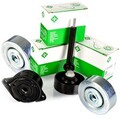 4x Schaeffler INA Schaeffler INA Rollensatz für BMW E46 E39 LAND ROVER 2.0D 3.0D