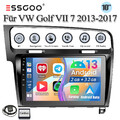 32G Für VW Golf VII MK7 2013-2017 Android 13 Autoradio Carplay GPS Navi RDS WIFI