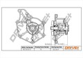 DR!VE+ WASSERPUMPE MIT DICHTUNG passend für AUDI A4 A5 A6 A8 Q5 Q7 PORSCHE