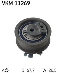 SKF Spannrolle, Zahnriemen Links VKM 11269