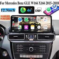 6+128G Android 13 Display GPS Navi CarPlay Für Benz GLE GLS 2015-2018 autoradio