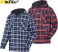 Thermohemd Hoodie Holzfällerhemd Kapuzenpullover Kapuzenjacke Arbeitshemd