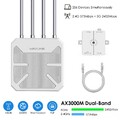 WAVLINK AX3000 OUTDOOR WLAN REPEATER EXTENDER DUALBAND WIFI 6 LONG RANGE ACCESS