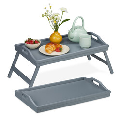 Betttablett Betttisch Frühstückstablett Klapptablett Serviertablett Platzsparend