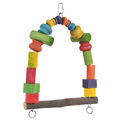 Vogelspielzeug Big Block Swing von HappyBird(R), für kleine- mittlere Papageien