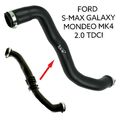 LADELUFTSCHLAUCH FÜR FORD S-MAX GALAXY MONDEO MK4 2.0 TDCI 6G91-6C646-F 1468764