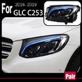 2X UPGRADE Frontscheinwerfer für Mercedez Benz W253 GLC 2016-2019 DRL Projektor