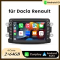 Android 13 Autoradio Für Renault Dacia Duster Sandero Lada Carplay DAB SWC 2+64G