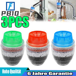 3PCS Aktivkohle Wasserhahn Wasserfiltersystem Armatur Filter Küche Purifier DHL