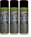 3x 500ml Petec Unterbodenschutz Bitumen schwarz UBS nicht überlackierbar 