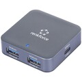 Renkforce RF-USBH-480 4 Port USB 3.2 Gen 1-Hub (USB 3.0) USB-A, USB-C® mit Al...