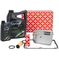 febi Getriebefilter Satz 7-Gang 724.0 DCT + 6L WOLF Getriebeöl für MERCEDES-BENZ