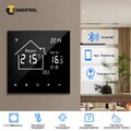 Tuya Smart Thermostat elektrische Fußbodenheizung Mit WLAN Programmierbar LCD DE