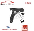 LINKS RECHTS QUERLENKER SATZ VORNE NIEDRIGER FEBI BILSTEIN 03546 2PCS A NEU