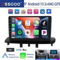 Für Renault Megane 3 2008-2014 2+64GB Android 13 CarPlay Autoradio DAB+ GPS NAVI