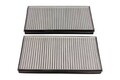 INNENRAUMFILTER BMW E60/E61/E63/E64 !!!KPL 2 STÜCK !!! MIT KARBON