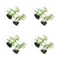  4 Count Künstliche Wasserpflanzen Kunstgras Für Aquarien Simulierte