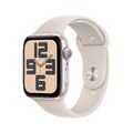 Apple Watch SE 2 (2022) [GPS, inkl. Sportarmband M/L polarstern] 44mm Aluminiu W