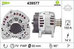 Lichtmaschine Generator Lima VALEO ORIGINS - NEW O.E. TECHNOLOGIE 439577 für 2 3