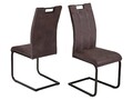 Reality Schwingstuhl Malaga 2-er Set (dunkelbraun) - B-Ware sehr gut