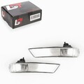 2x Blinkerlicht Spiegel Außenspiegel glasklar Set für Ford Focus II 2 ab 2007