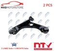 LINKS RECHTS QUERLENKER SATZ VORNE OUTER NIEDRIGER NTY ZWD-FT-035 2PCS V NEU