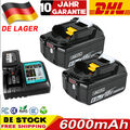 18V 6Ah Akku Für Makita 18 Volt BL1850 BL1830 LXT BL1860B Led Anzeige/Ladegerät