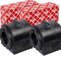 2x FEBI 22mm STABILAGER VORNE passend für FORD C-MAX FOCUS LINKS+RECHTS