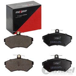 MAXGEAR BREMSBELÄGE SATZ VORDERACHSE PASSEND FÜR SEAT AROSA CORDOBA IBIZA INCA