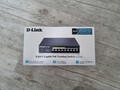 D-Link DGS-1008P 8-Port PoE Gigabit Desktop Switch - Switch - nicht verwaltet -