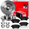 brembo BREMSSCHEIBEN 260mm + BELÄGE HINTEN für RENAULT MEGANE 3 + SCENIC 3