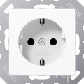Jung SCHUKO-Steckdose A 1520 KI WW Steckdosen A1520KIWW SCHUKO-Steckdose