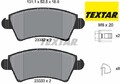 TEXTAR 2333201 Bremsbelagsatz für Scheibenbremse Bremsbelagsatz 