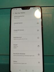 OnePlus 6 - 128GB - Midnight Schwarz (Ohne Simlock) (Dual SIM)