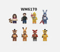 8-teiliges SET FNAF Five Nights at Freddy's Actionfigur Spielzeug Neu DE
