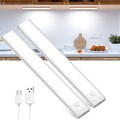 Unterbauleuchte Küche LED Schrankbeleuchtung mit Bewegungsmelder USB-C wieder...