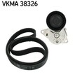 SKF VKMA 38326 Keilrippenriemensatz für BMW 5 Limousine (E39) 3 Limousine (E46)