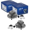 2X GSP RADLAGER SATZ VORNE BEIDSEITIG HINTEN PASSEND FÜR FORD TOURNEO TRANSIT