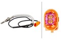 HELLA 6PT 010 376-211 Abgastemperatursensor für VW TOURAN (1T1, 1T2) 820mm