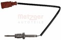 METZGER Sensor, Abgastemperatur Rußpartikelfilter, Vor u.a. für AUDI, SEAT