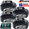 4X Für Makita 18V 12,0Ah Akku BL1850 BL1830 LXT BL1860B Led Anzeige /Ladegerät