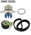 SKF Wasserpumpe + Zahnriemensatz VKMC 03254 für CITROËN FIAT PEUGEOT